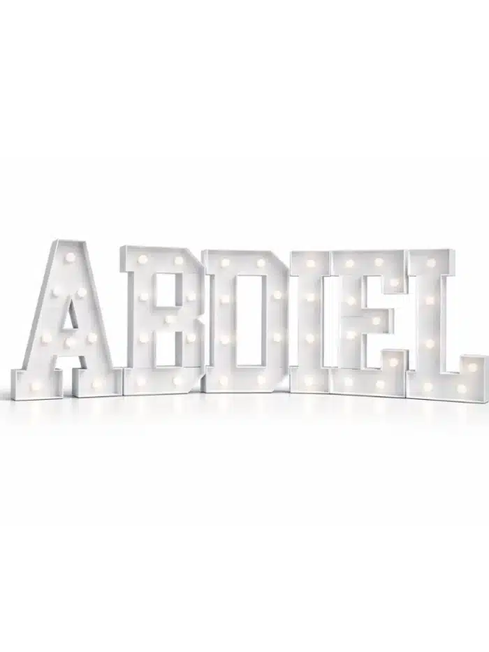 Letras Gigantes de 4 Pies en Madera