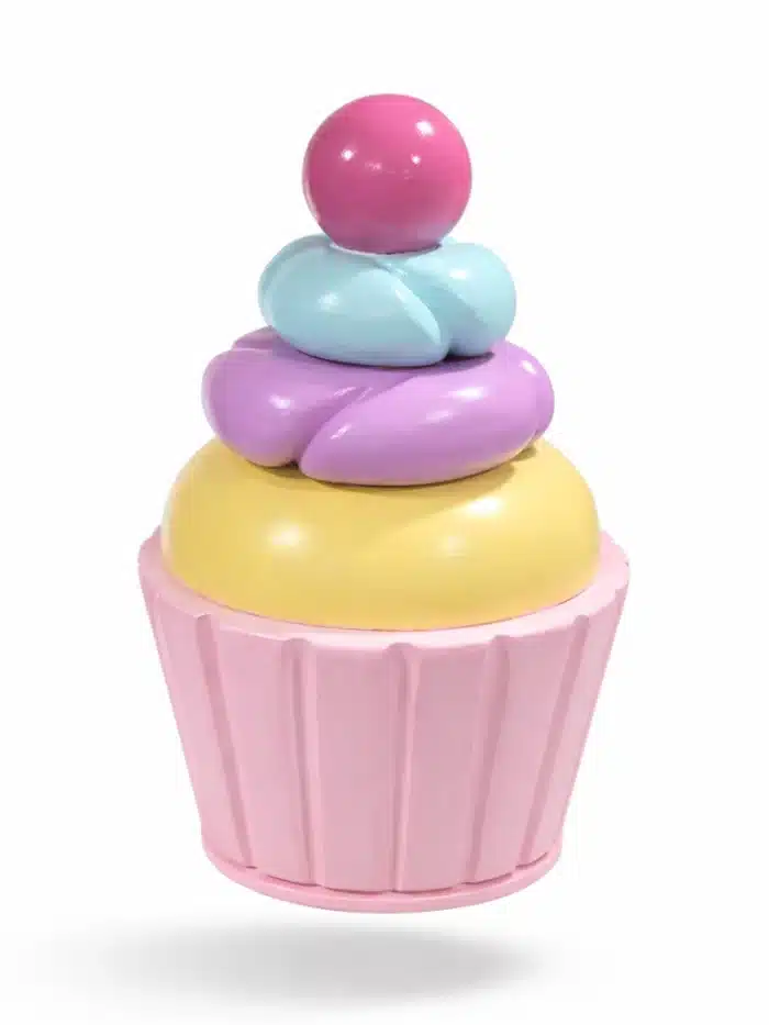Candyland en renta | Pieza grande decorativa Cupcakes